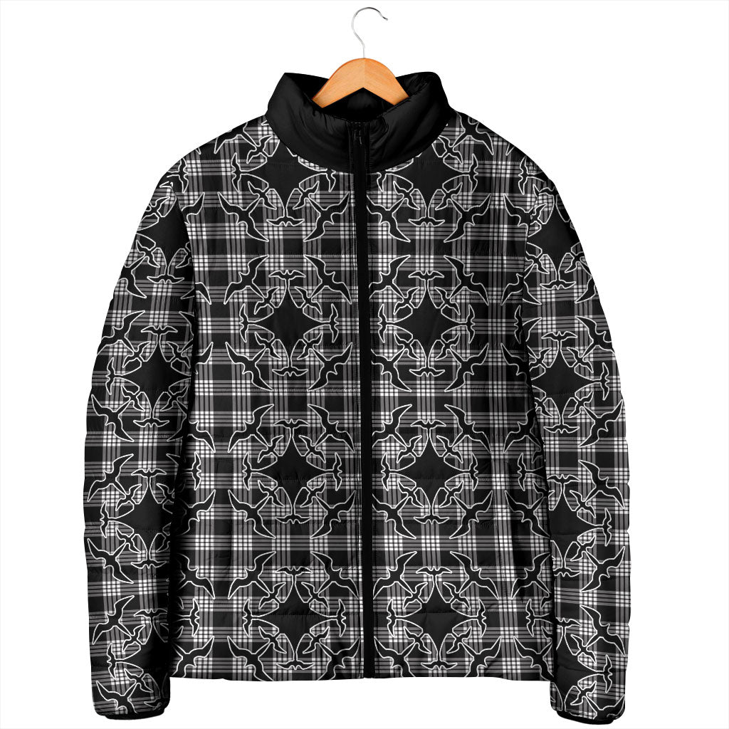 Eleele Hawaii Iwa Bird Palaka Motifs Padded Jacket LT14 - Polynesian Pride