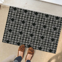 Eleele Hawaii Iwa Bird Palaka Motifs Rubber Doormat LT14 - Polynesian Pride
