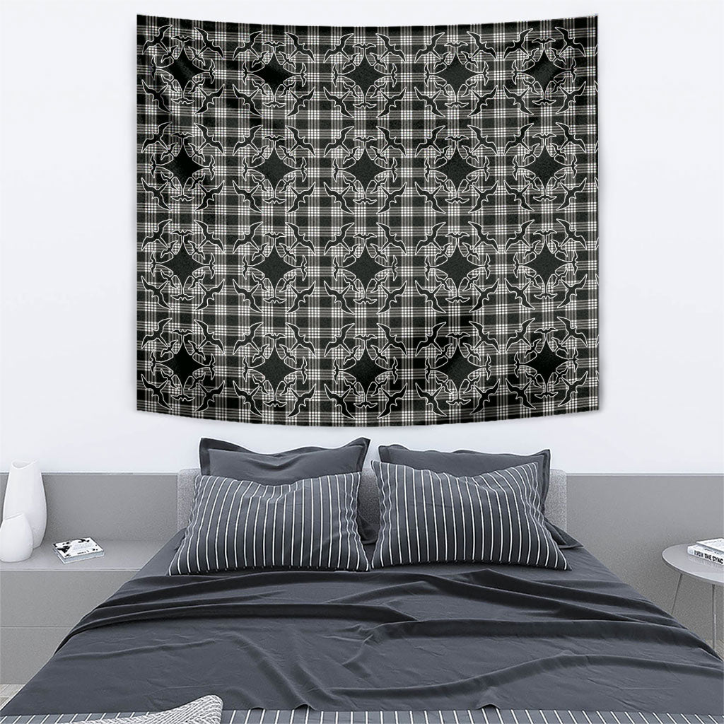 Eleele Hawaii Iwa Bird Palaka Motifs Tapestry LT14 - Polynesian Pride