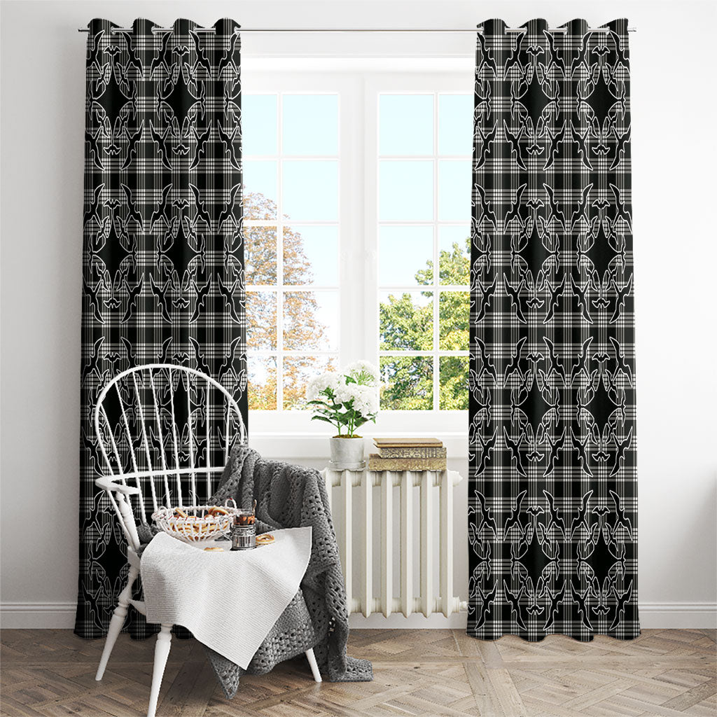 Eleele Hawaii Iwa Bird Palaka Motifs Window Curtain LT14 - Polynesian Pride