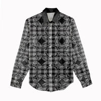 Eleele Hawaii Iwa Bird Palaka Motifs Women Casual Shirt LT14 - Polynesian Pride