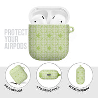 Omaomao Hawaii Iwa Bird Palaka Motifs AirPods Case LT14 - Polynesian Pride