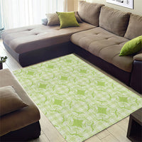 Omaomao Hawaii Iwa Bird Palaka Motifs Area Rug LT14 - Polynesian Pride