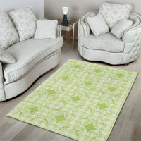 Omaomao Hawaii Iwa Bird Palaka Motifs Area Rug LT14 - Polynesian Pride