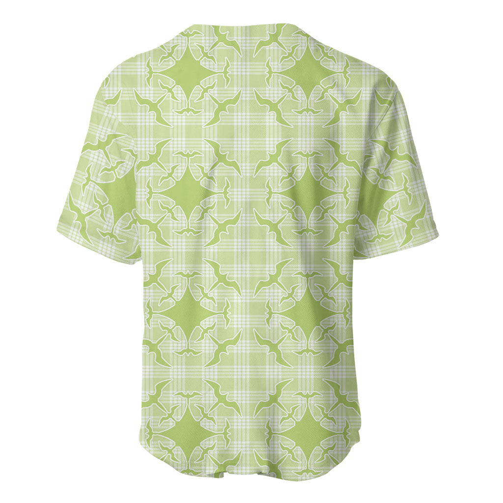 Omaomao Hawaii Iwa Bird Palaka Motifs Baseball Jersey LT14 - Polynesian Pride
