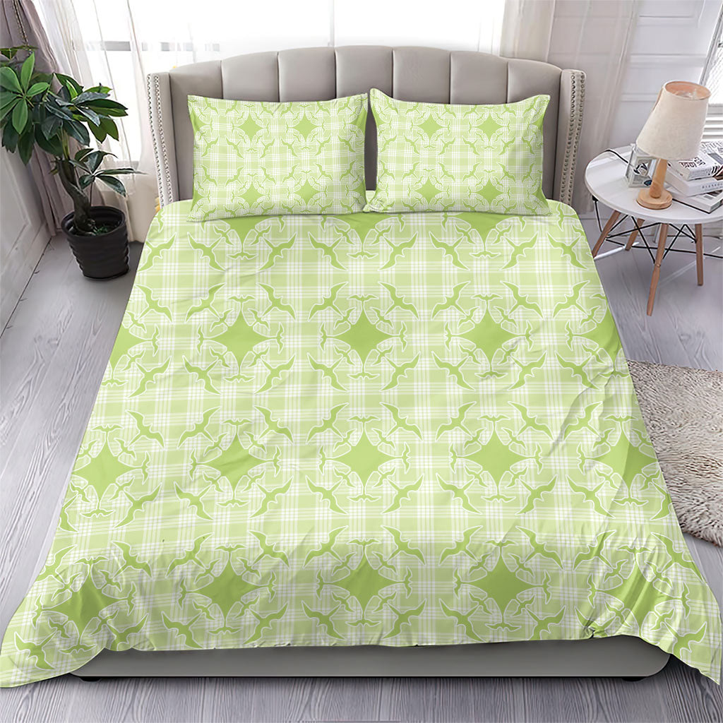 Omaomao Hawaii Iwa Bird Palaka Motifs Bedding Set LT14 - Polynesian Pride