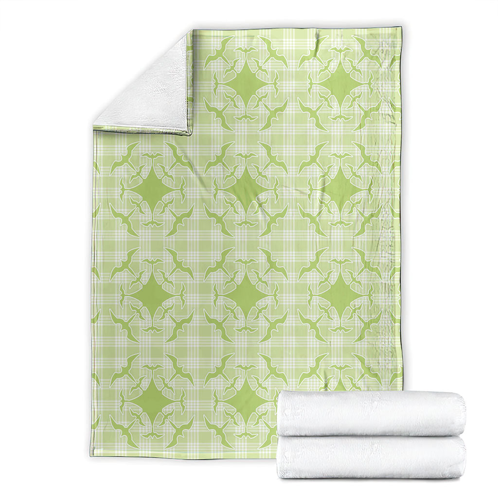 Omaomao Hawaii Iwa Bird Palaka Motifs Blanket LT14 - Polynesian Pride