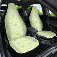 Omaomao Hawaii Iwa Bird Palaka Motifs Car Seat Cover LT14 One Size Green - Polynesian Pride
