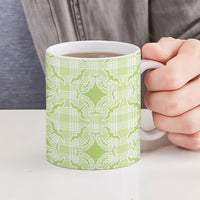 Omaomao Hawaii Iwa Bird Palaka Motifs Ceramic Mug LT14 - Polynesian Pride