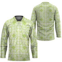Omaomao Hawaii Iwa Bird Palaka Motifs Hockey Jersey LT14 - Polynesian Pride
