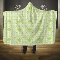 Omaomao Hawaii Iwa Bird Palaka Motifs Hooded Blanket LT14 - Polynesian Pride