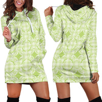 Omaomao Hawaii Iwa Bird Palaka Motifs Hoodie Dress LT14 - Polynesian Pride
