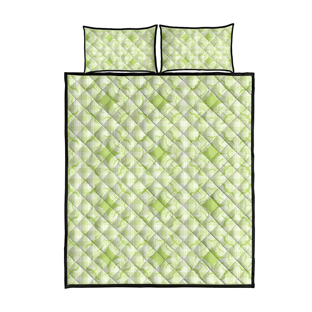 Omaomao Hawaii Iwa Bird Palaka Motifs Quilt Bed Set LT14 - Polynesian Pride