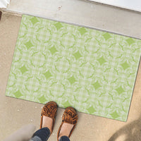 Omaomao Hawaii Iwa Bird Palaka Motifs Rubber Doormat LT14 - Polynesian Pride