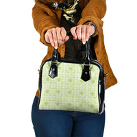 Omaomao Hawaii Iwa Bird Palaka Motifs Shoulder Handbag LT14 One Size Green - Polynesian Pride