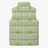 Omaomao Hawaii Iwa Bird Palaka Motifs Sleeveless Puffer Jacket LT14 - Polynesian Pride