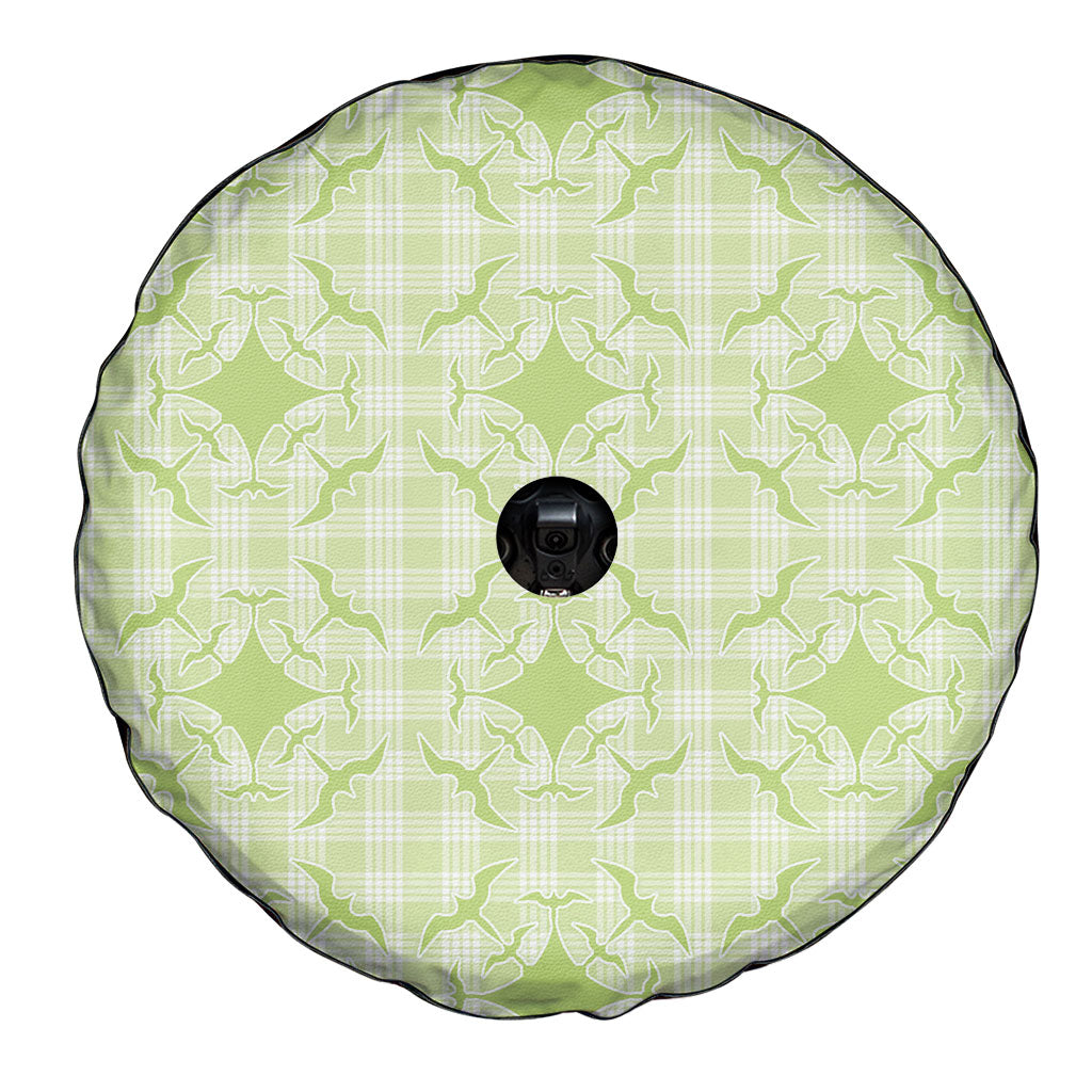 Omaomao Hawaii Iwa Bird Palaka Motifs Spare Tire Cover LT14 - Polynesian Pride
