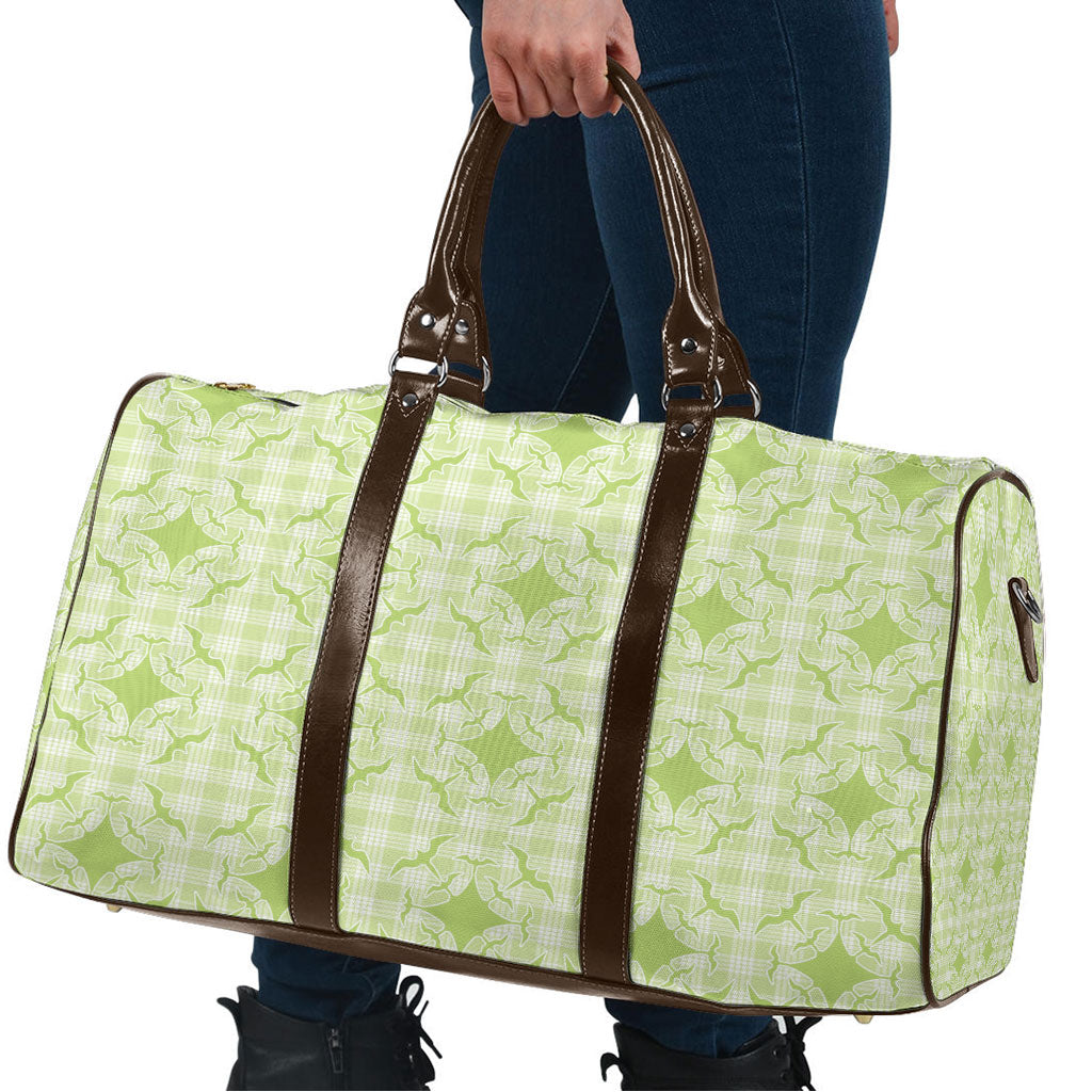 Omaomao Hawaii Iwa Bird Palaka Motifs Travel Bag LT14 - Polynesian Pride
