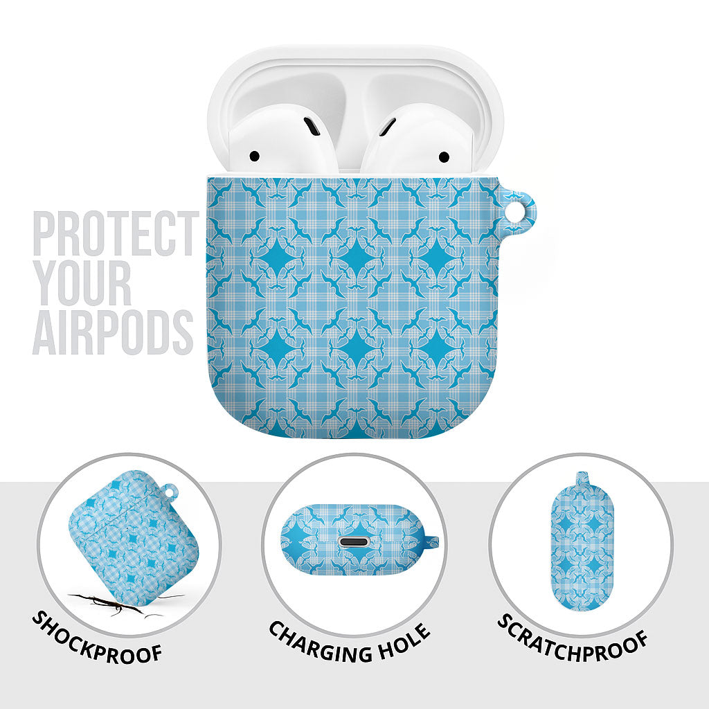 Polu Hawaii Iwa Bird Palaka Motifs AirPods Case LT14 - Polynesian Pride