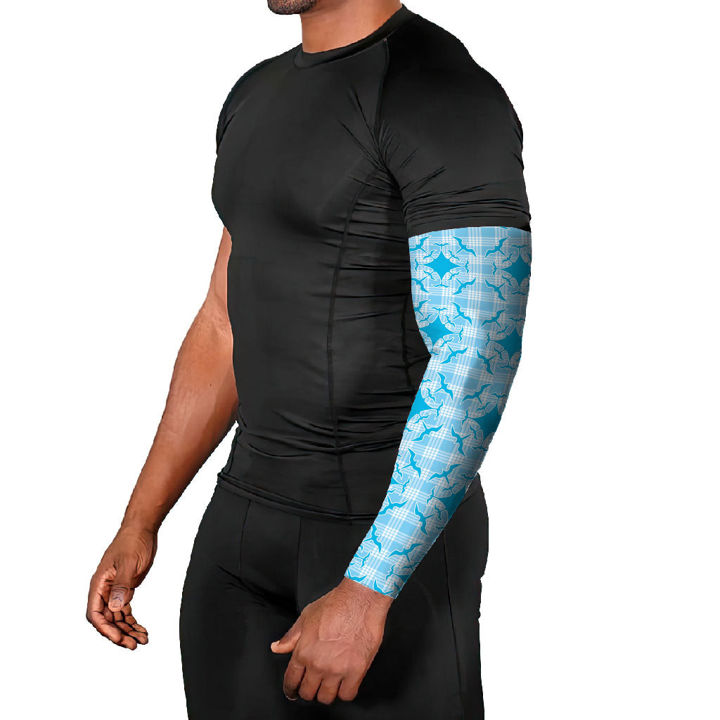 Polu Hawaii Iwa Bird Palaka Motifs Arm Sleeves LT14 - Polynesian Pride