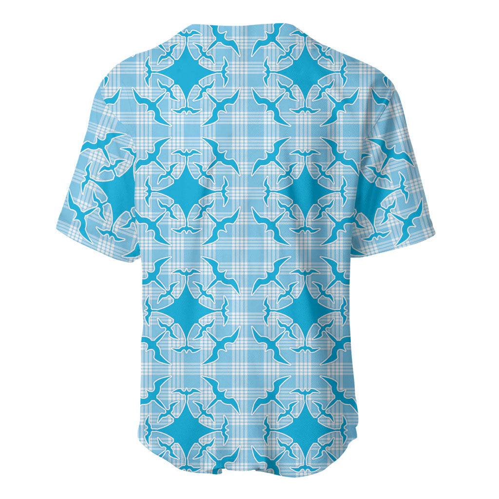 Polu Hawaii Iwa Bird Palaka Motifs Baseball Jersey LT14 - Polynesian Pride