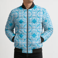 Polu Hawaii Iwa Bird Palaka Motifs Bomber Puffer Jacket LT14 - Polynesian Pride