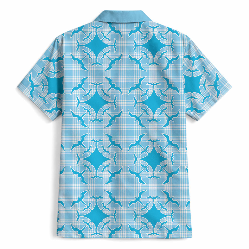 Polu Hawaii Iwa Bird Palaka Motifs Hawaiian Shirt LT14 - Polynesian Pride