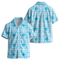 Polu Hawaii Iwa Bird Palaka Motifs Kid Hawaiian Shirt LT14 - Polynesian Pride