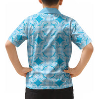 Polu Hawaii Iwa Bird Palaka Motifs Kid Hawaiian Shirt LT14 - Polynesian Pride