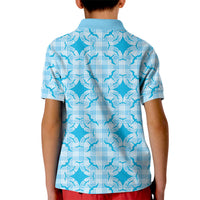 Polu Hawaii Iwa Bird Palaka Motifs Kid Polo Shirt LT14 - Polynesian Pride