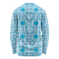 Polu Hawaii Iwa Bird Palaka Motifs Long Sleeve Shirt LT14 - Polynesian Pride