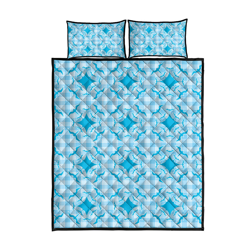 Polu Hawaii Iwa Bird Palaka Motifs Quilt Bed Set LT14 - Polynesian Pride