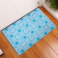 Polu Hawaii Iwa Bird Palaka Motifs Rubber Doormat LT14 - Polynesian Pride