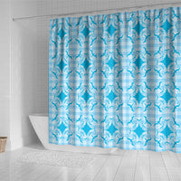 Polu Hawaii Iwa Bird Palaka Motifs Shower Curtain LT14 - Polynesian Pride