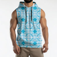 Polu Hawaii Iwa Bird Palaka Motifs Sleeveless Hoodie LT14 - Polynesian Pride