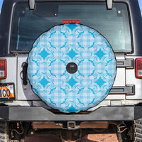 Polu Hawaii Iwa Bird Palaka Motifs Spare Tire Cover LT14 Blue - Polynesian Pride