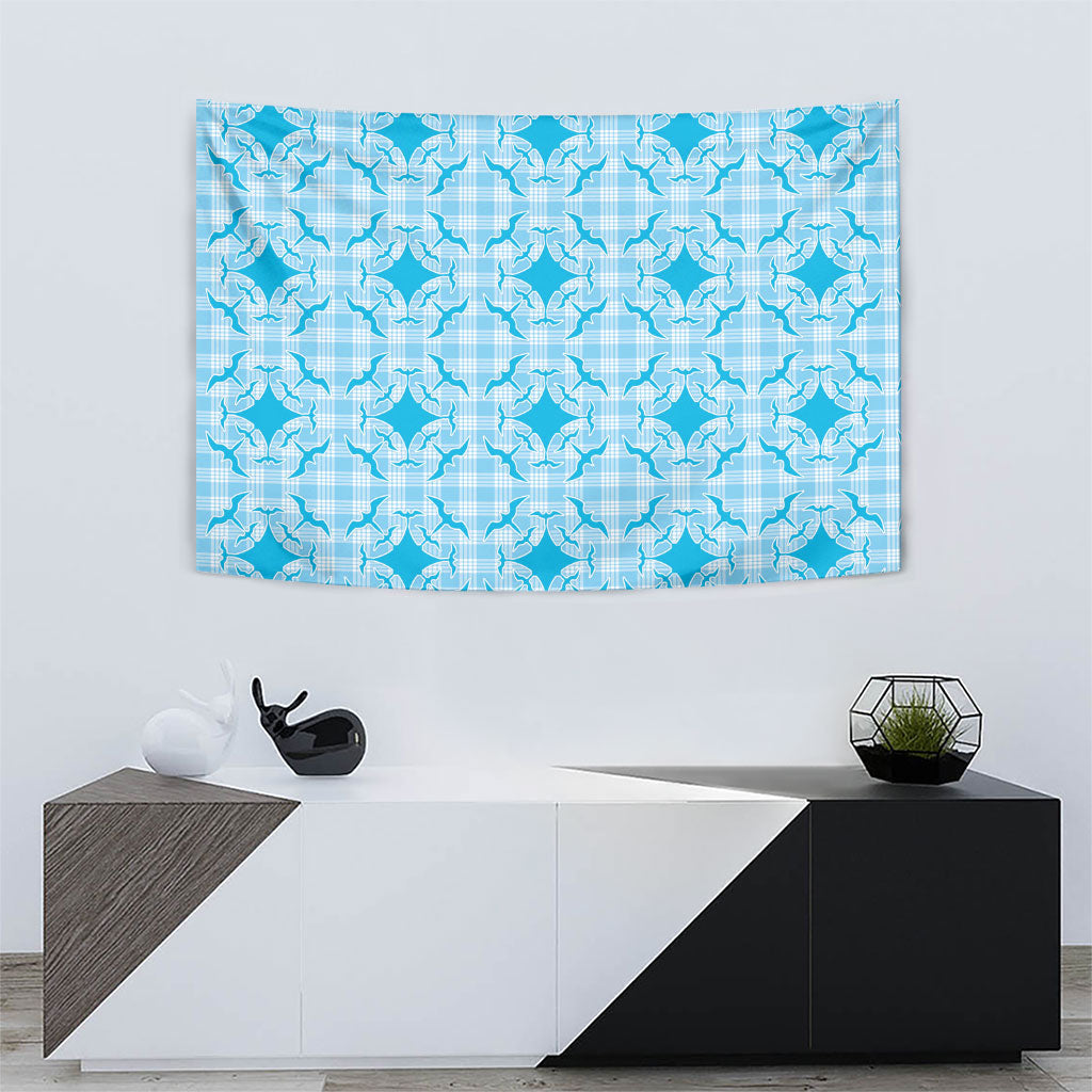 Polu Hawaii Iwa Bird Palaka Motifs Tapestry LT14 - Polynesian Pride