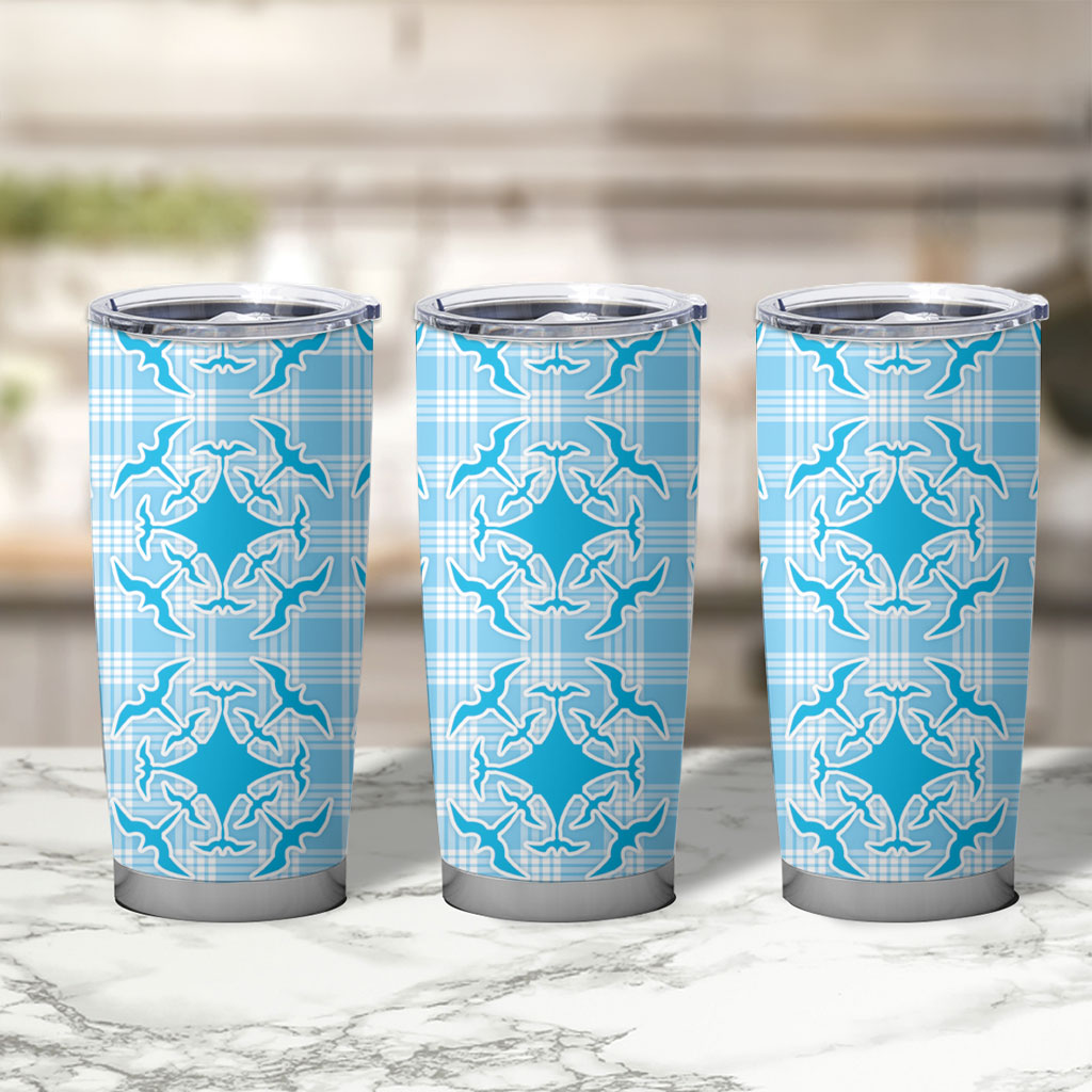 Polu Hawaii Iwa Bird Palaka Motifs Tumbler Cup LT14 - Polynesian Pride