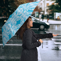 Polu Hawaii Iwa Bird Palaka Motifs Umbrella LT14 - Polynesian Pride