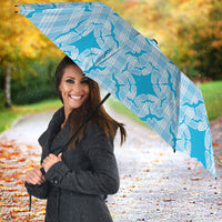 Polu Hawaii Iwa Bird Palaka Motifs Umbrella LT14 - Polynesian Pride