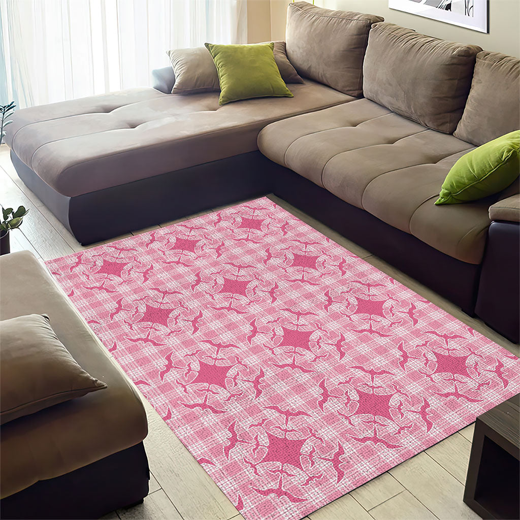 Alaka Hawaii Iwa Bird Palaka Motifs Area Rug LT14 - Polynesian Pride
