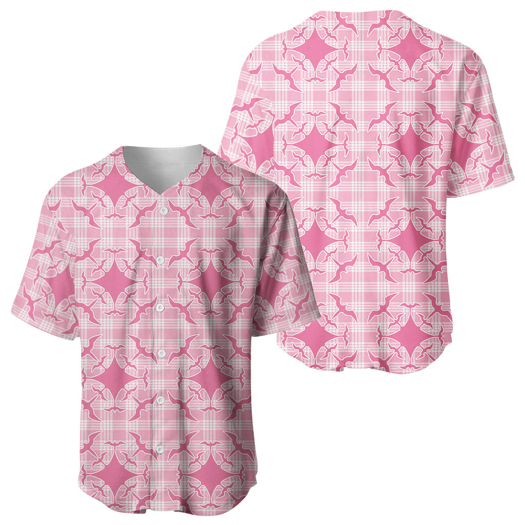 Alaka Hawaii Iwa Bird Palaka Motifs Baseball Jersey LT14 - Polynesian Pride