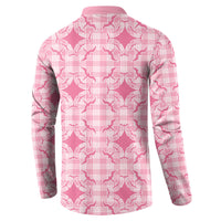 Alaka Hawaii Iwa Bird Palaka Motifs Button Sweatshirt LT14 - Polynesian Pride