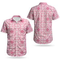 Alaka Hawaii Iwa Bird Palaka Motifs Couples Matching Off Shoulder Maxi Dress and Hawaiian Shirt LT14 - Polynesian Pride
