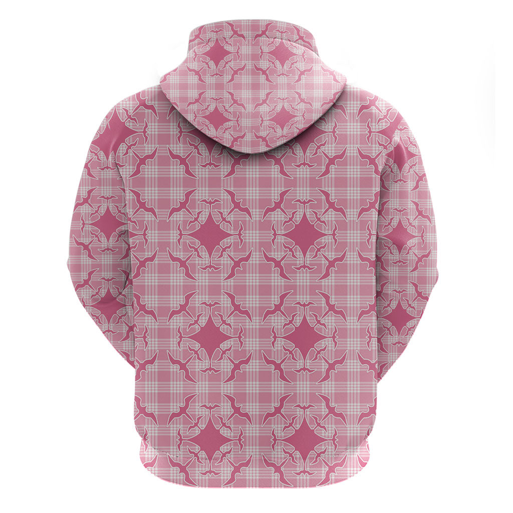 Alaka Hawaii Iwa Bird Palaka Motifs Hoodie LT14 - Polynesian Pride