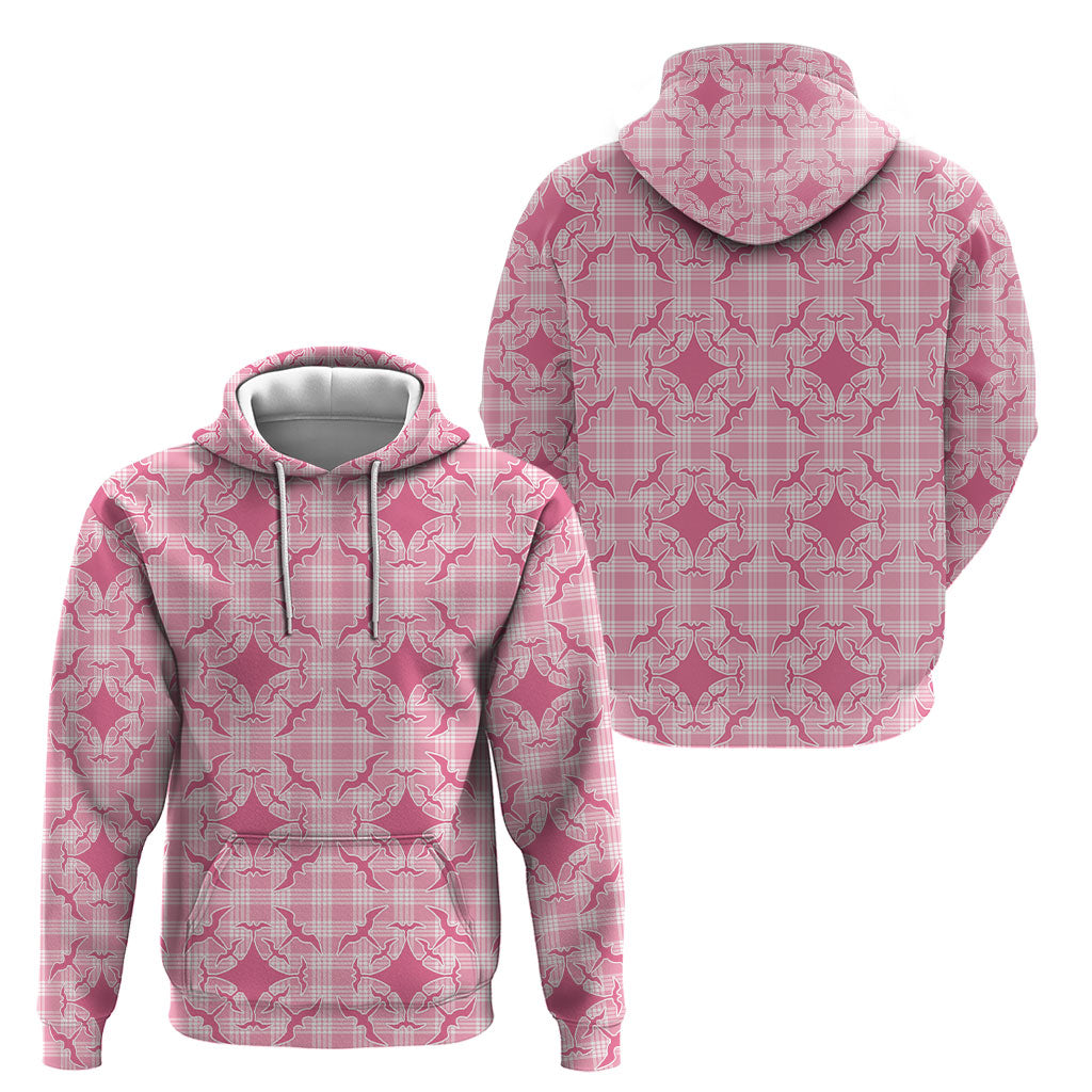 Alaka Hawaii Iwa Bird Palaka Motifs Hoodie LT14 - Polynesian Pride