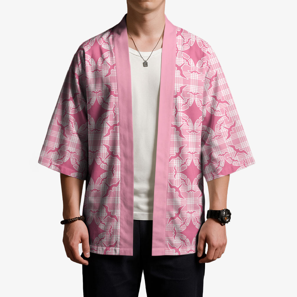 Alaka Hawaii Iwa Bird Palaka Motifs Kimono LT14 - Polynesian Pride