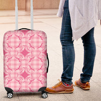 Alaka Hawaii Iwa Bird Palaka Motifs Luggage Cover LT14 Pink - Polynesian Pride