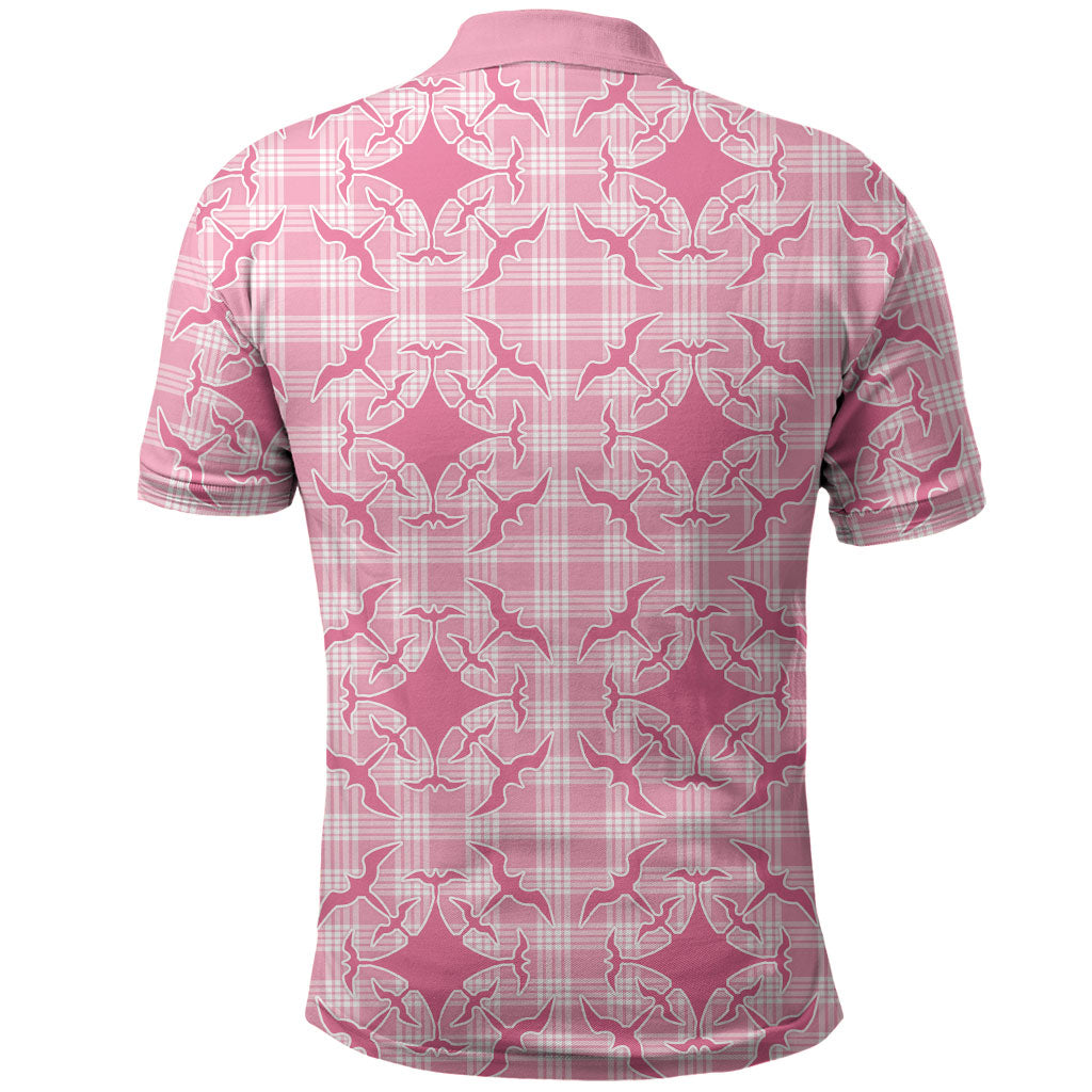 Alaka Hawaii Iwa Bird Palaka Motifs Polo Shirt LT14 - Polynesian Pride