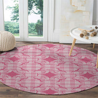 Alaka Hawaii Iwa Bird Palaka Motifs Round Carpet LT14 - Polynesian Pride